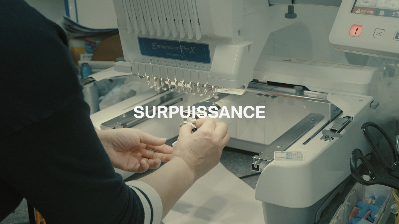 Charger la vidéo : Surpuissance &quot;Savoir-faire&quot; N.1 : BRODERIE.
